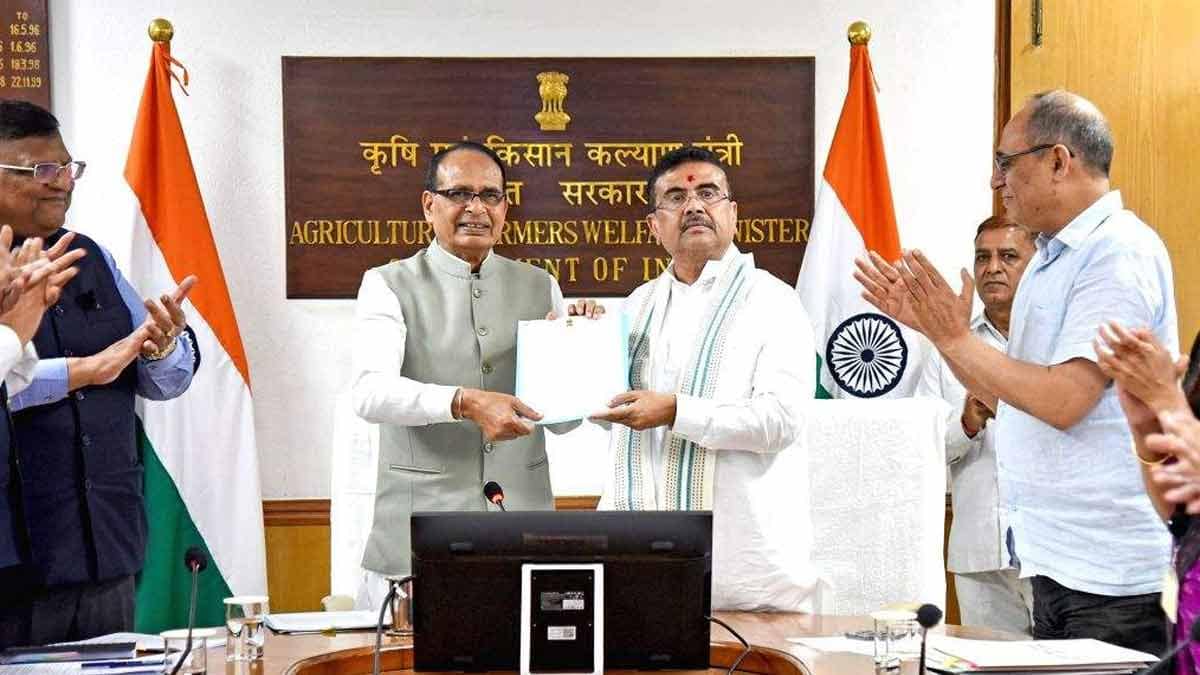 শুভেন্দুর সঙ্গে বৈঠকের পর শিবরাজ সিং চৌহানের ঘোষণা