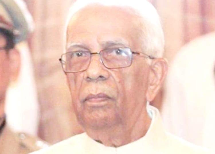 প্রয়াত প্রাক্তন রাজ্যপাল কেশরীনাথ ত্রিপাঠী!